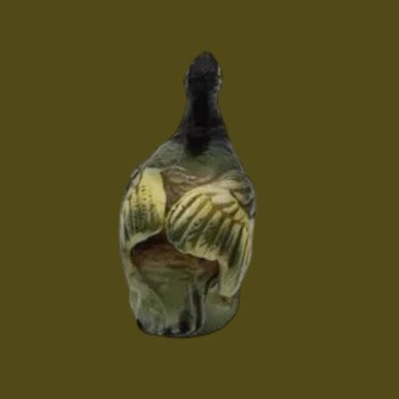 MCM Vintage Turkeys salt & pepper Set ceramic Tom & Hen Thanksgiving Grannycore - Picture 5 of 14